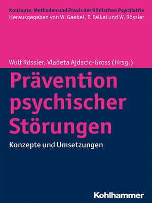 cover image of Prävention psychischer Störungen